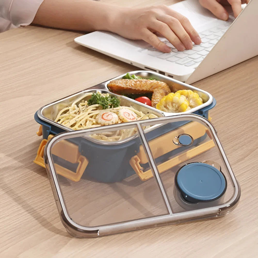 Insulated Lunchbox Thermal Double Wall Leak-Proof Stainless Steel Interior