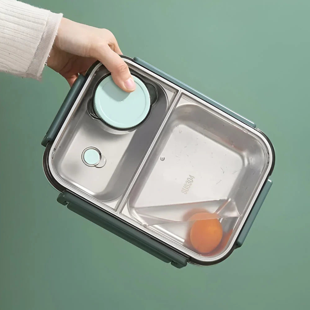 Insulated Lunchbox Thermal Double Wall Leak-Proof Stainless Steel Interior