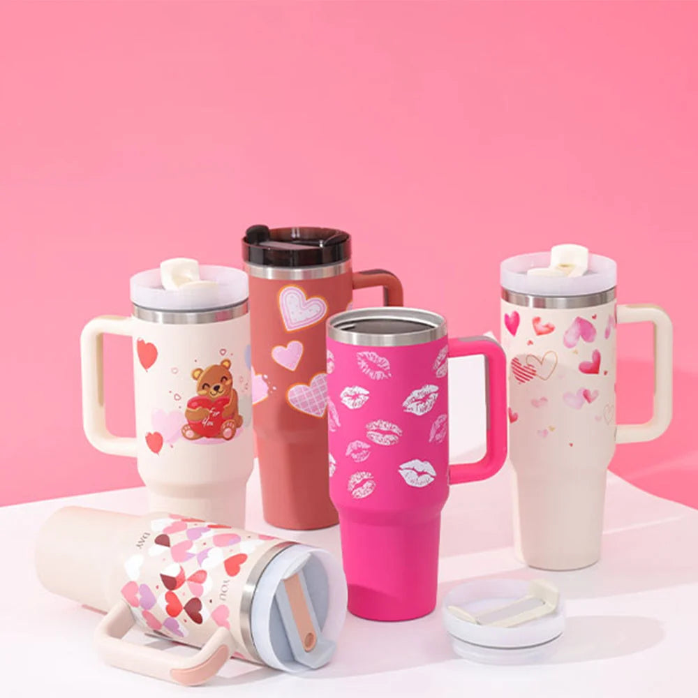 Insulated Tumbler 40 Oz Double-Wall Stainless Steel