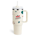 Insulated Tumbler 40 Oz Double-Wall Stainless Steel