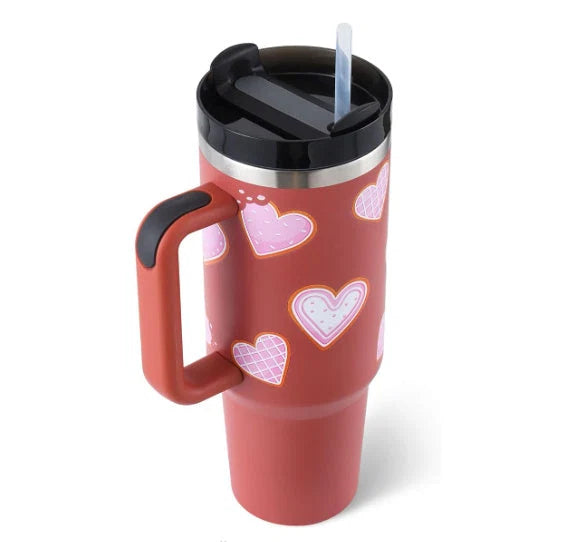 Insulated Tumbler 40 Oz Double-Wall Stainless Steel