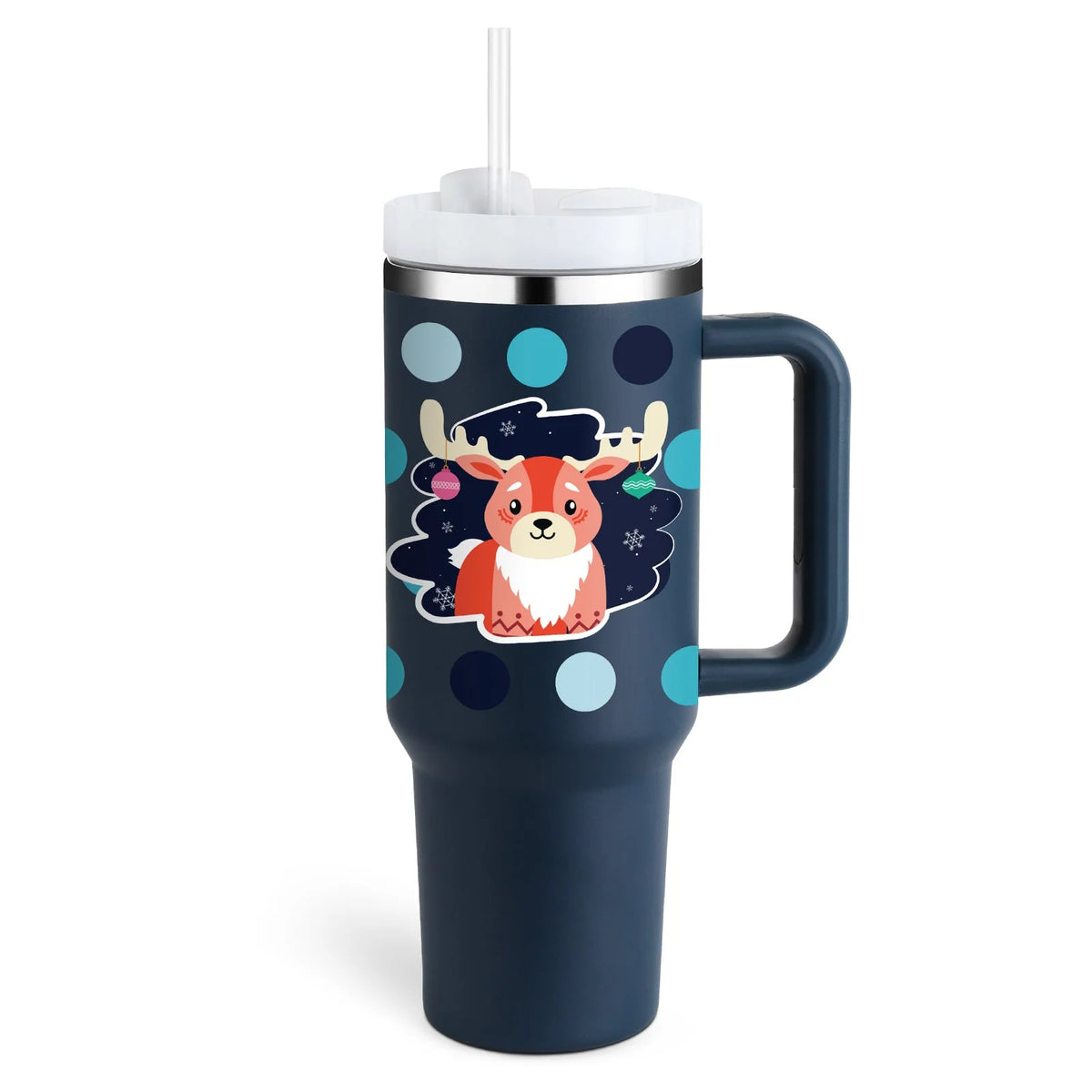 Insulated Tumbler 40 Oz Double-Wall Stainless Steel