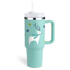 Insulated Tumbler 40 Oz Double-Wall Stainless Steel