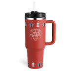 Insulated Tumbler 40 Oz Double-Wall Stainless Steel