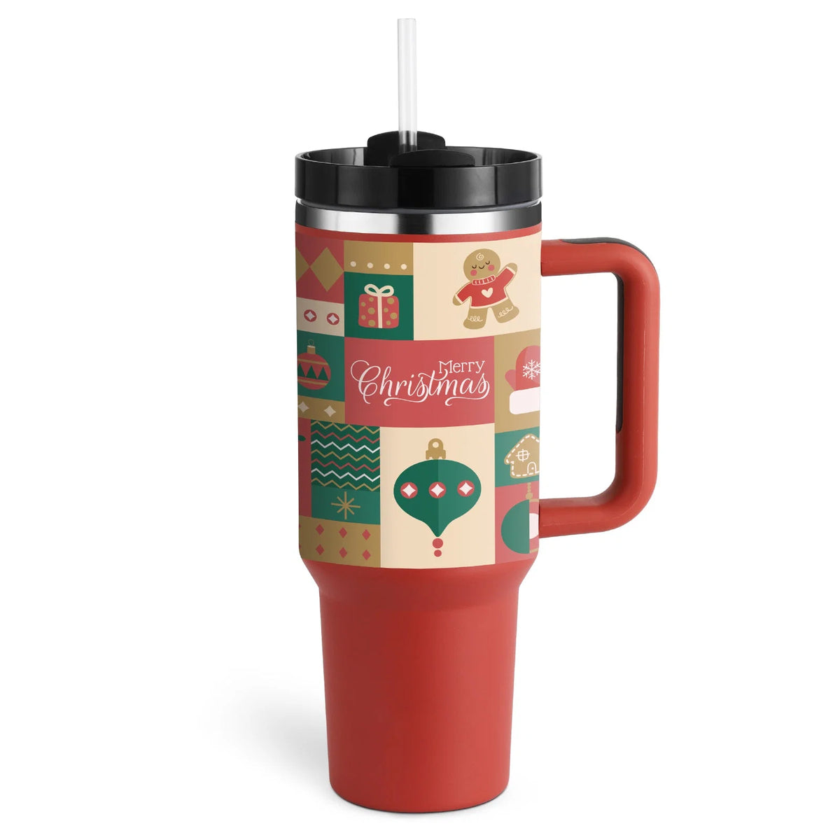 Insulated Tumbler 40 Oz Double-Wall Stainless Steel