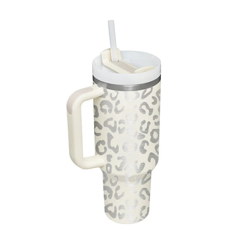 Insulated Tumbler 40 Oz Double-Wall Stainless Steel
