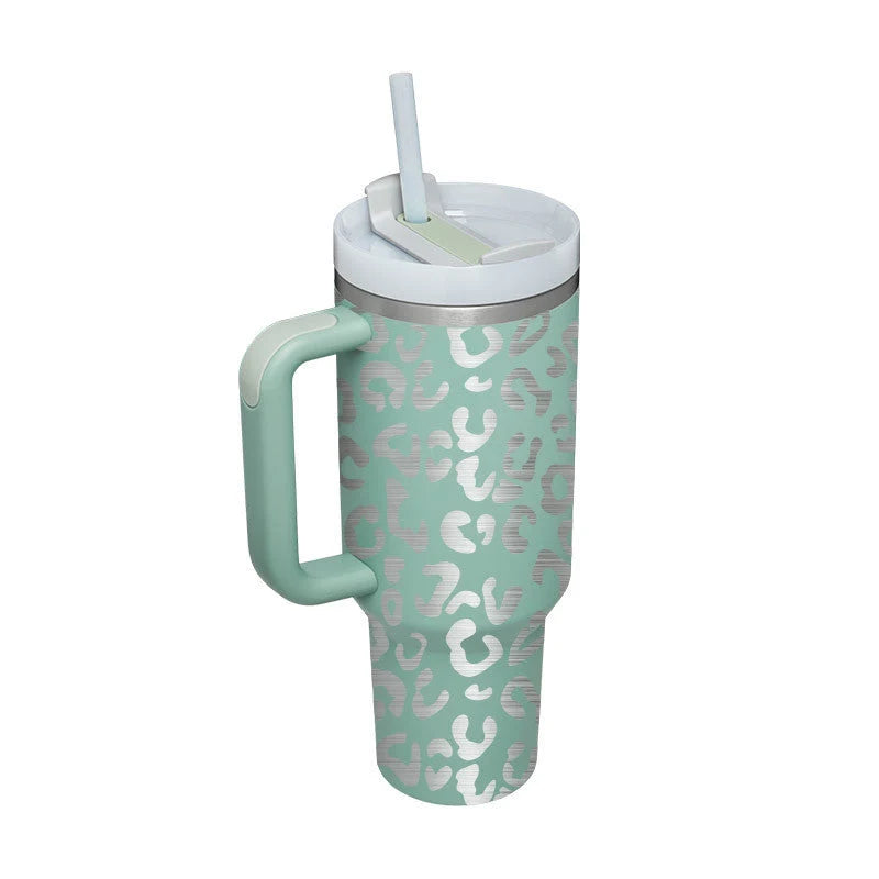 Insulated Tumbler 40 Oz Double-Wall Stainless Steel