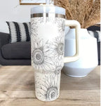 Insulated Tumbler 40 Oz Double-Wall Stainless Steel