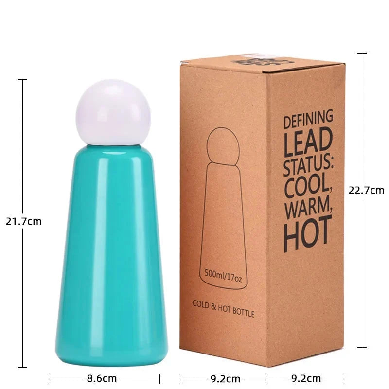 Insulated Water Bottle 304 Stainless Steel Double-Wall Leak-Proof