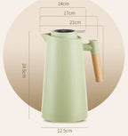 Insulated Water Bottle Digital Temperature Display Leak-Proof 1 L