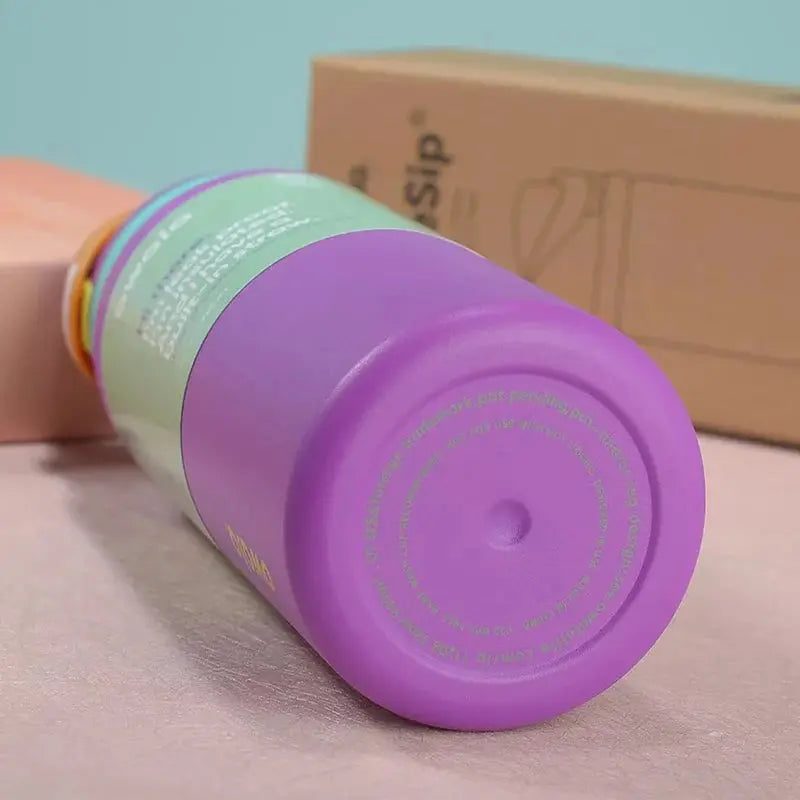 Insulated Water Bottle Double-Wall Stainless Steel Dual-Drink Lid