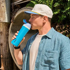 Insulated Water Bottle Double-Wall Stainless Steel Dual-Drink Lid
