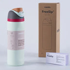 Insulated Water Bottle Double-Wall Stainless Steel Dual-Drink Lid