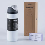 Insulated Water Bottle Double-Wall Stainless Steel Dual-Drink Lid
