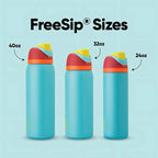 Insulated Water Bottle Double-Wall Stainless Steel Dual-Drink Lid