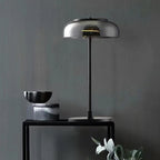 Integrated LED Adjustable Color Temperature Glass Dome Table Lamp