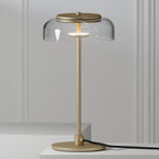 Integrated LED Adjustable Color Temperature Glass Dome Table Lamp