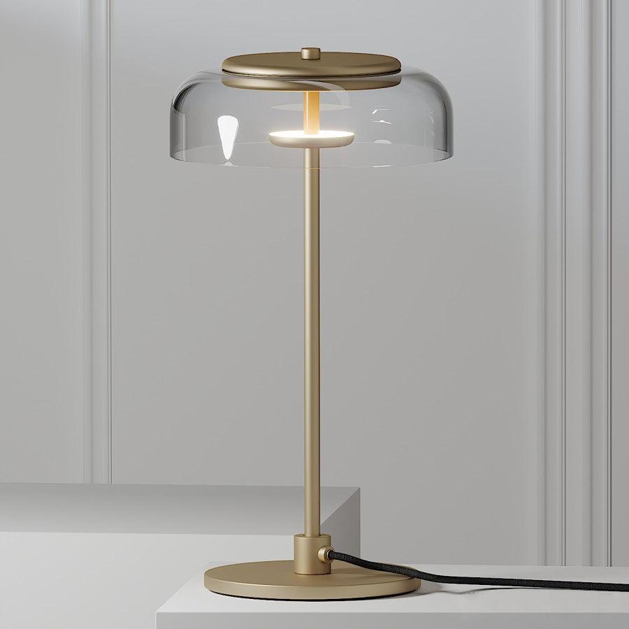 Integrated LED Adjustable Color Temperature Glass Dome Table Lamp