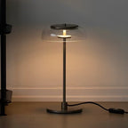 Integrated LED Adjustable Color Temperature Glass Dome Table Lamp