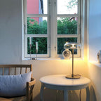 Integrated LED Adjustable Color Temperature Glass Dome Table Lamp