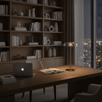 Integrated LED Adjustable Color Temperature Glass Dome Table Lamp