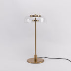 Integrated LED Adjustable Color Temperature Glass Dome Table Lamp