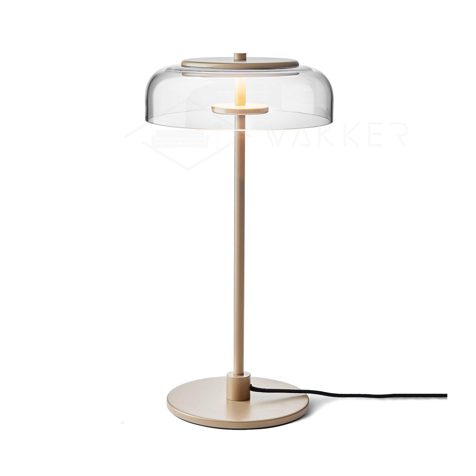 Integrated LED Adjustable Color Temperature Glass Dome Table Lamp