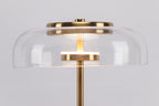 Integrated LED Adjustable Color Temperature Glass Dome Table Lamp