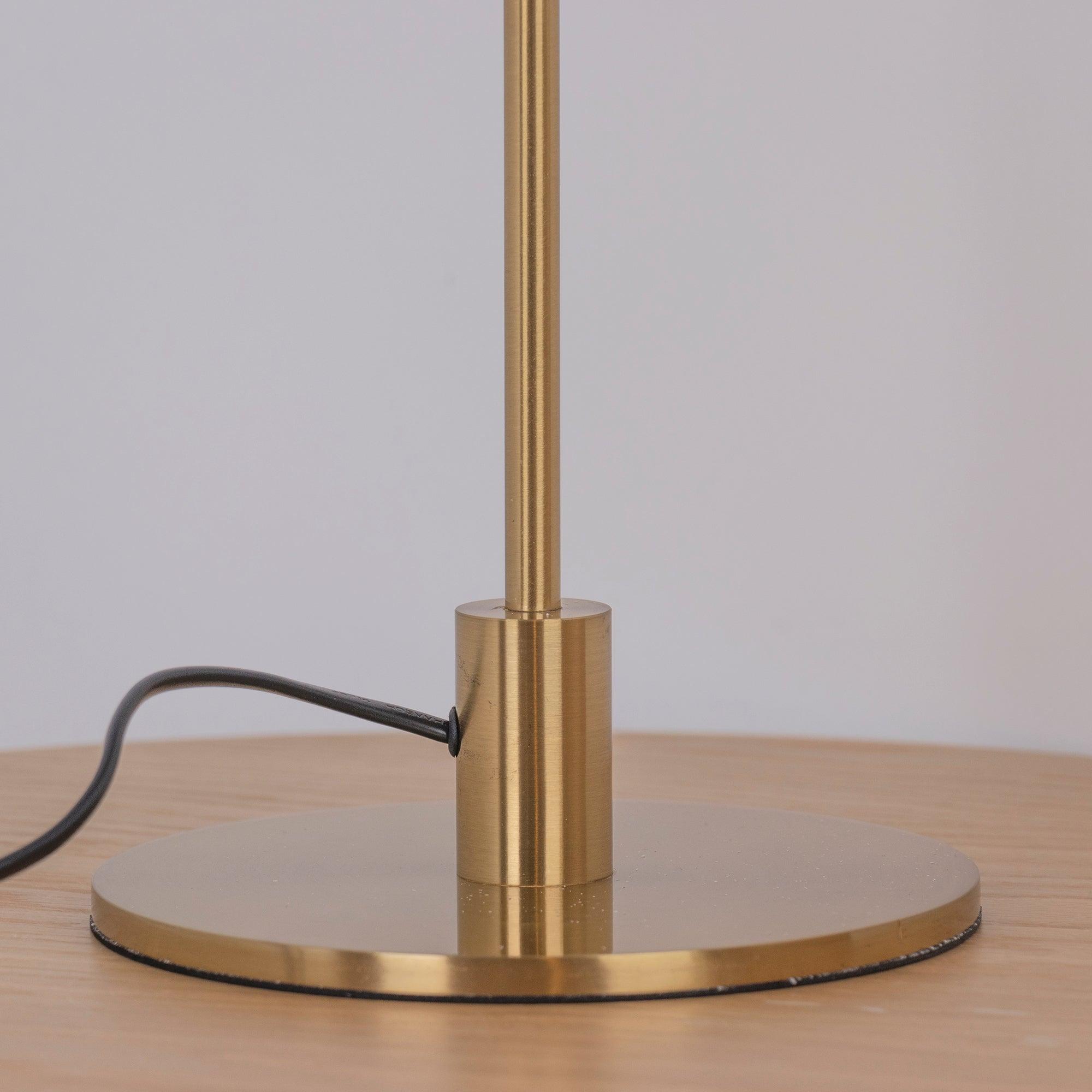 Integrated LED Adjustable Color Temperature Glass Dome Table Lamp