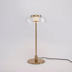 Integrated LED Adjustable Color Temperature Glass Dome Table Lamp