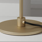 Integrated LED Adjustable Color Temperature Glass Dome Table Lamp