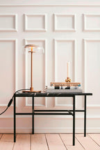 Integrated LED Adjustable Color Temperature Glass Dome Table Lamp