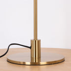Integrated LED Adjustable Color Temperature Glass Dome Table Lamp