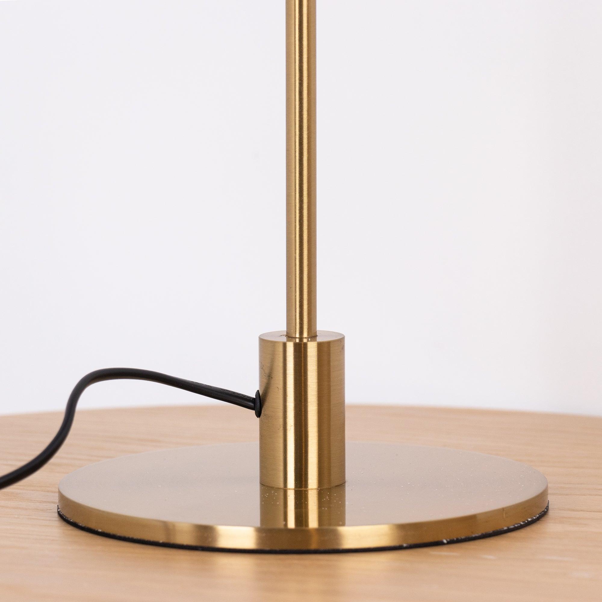 Integrated LED Adjustable Color Temperature Glass Dome Table Lamp