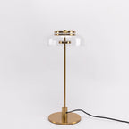 Integrated LED Adjustable Color Temperature Glass Dome Table Lamp