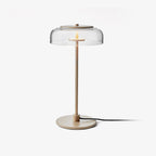 Integrated LED Adjustable Color Temperature Glass Dome Table Lamp