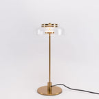 Integrated LED Adjustable Color Temperature Glass Dome Table Lamp