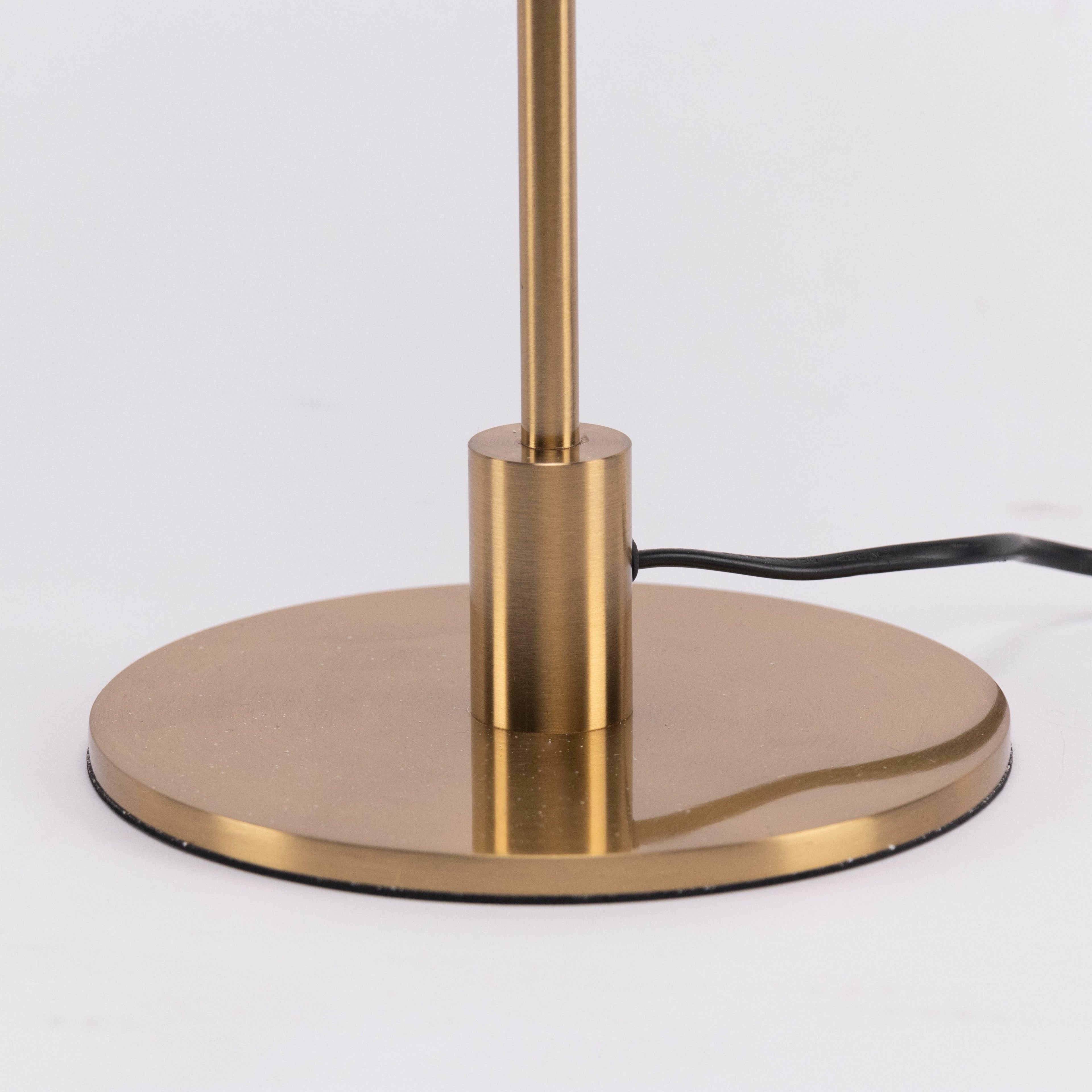 Integrated LED Adjustable Color Temperature Glass Dome Table Lamp