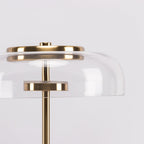 Integrated LED Adjustable Color Temperature Glass Dome Table Lamp