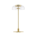 Integrated LED Adjustable Color Temperature Glass Dome Table Lamp