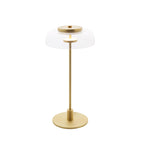 Integrated LED Adjustable Color Temperature Glass Dome Table Lamp
