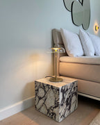 Integrated LED Adjustable Color Temperature Glass Dome Table Lamp