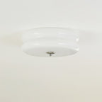 Integrated LED Art Deco Flush Mount Ceiling Light