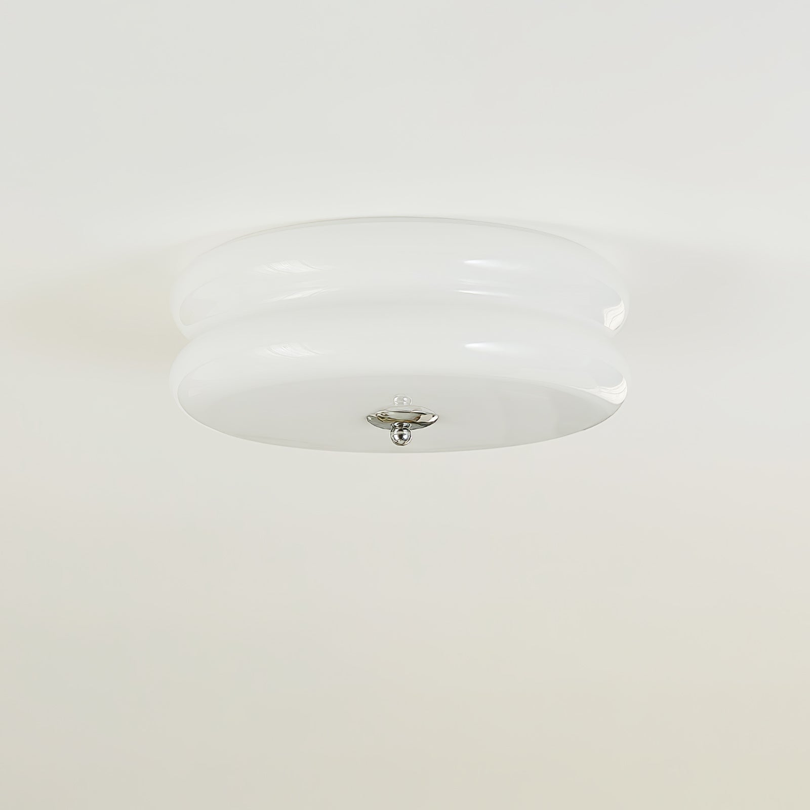Integrated LED Art Deco Flush Mount Ceiling Light