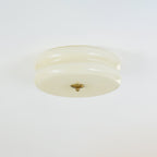 Integrated LED Art Deco Flush Mount Ceiling Light
