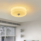 Integrated LED Art Deco Flush Mount Ceiling Light