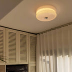 Integrated LED Art Deco Flush Mount Ceiling Light