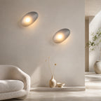Integrated LED Frosted Glass & Iron Frame Wall Sconce (Hardwired)