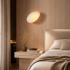 Integrated LED Frosted Glass & Iron Frame Wall Sconce (Hardwired)
