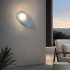 Integrated LED Frosted Glass & Iron Frame Wall Sconce (Hardwired)